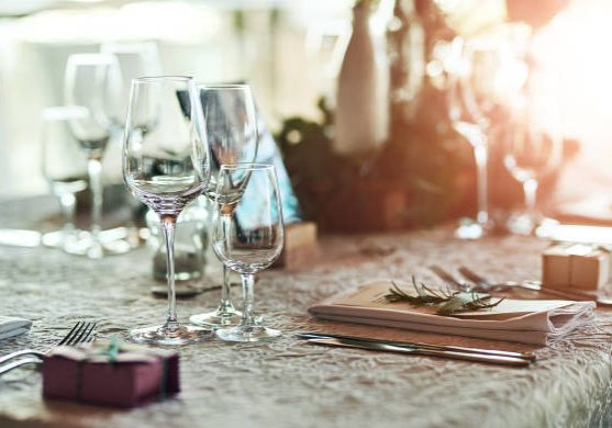 The table setting is looking on point